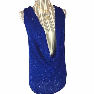 NWT International Concepts Blue Tank Top Size XS